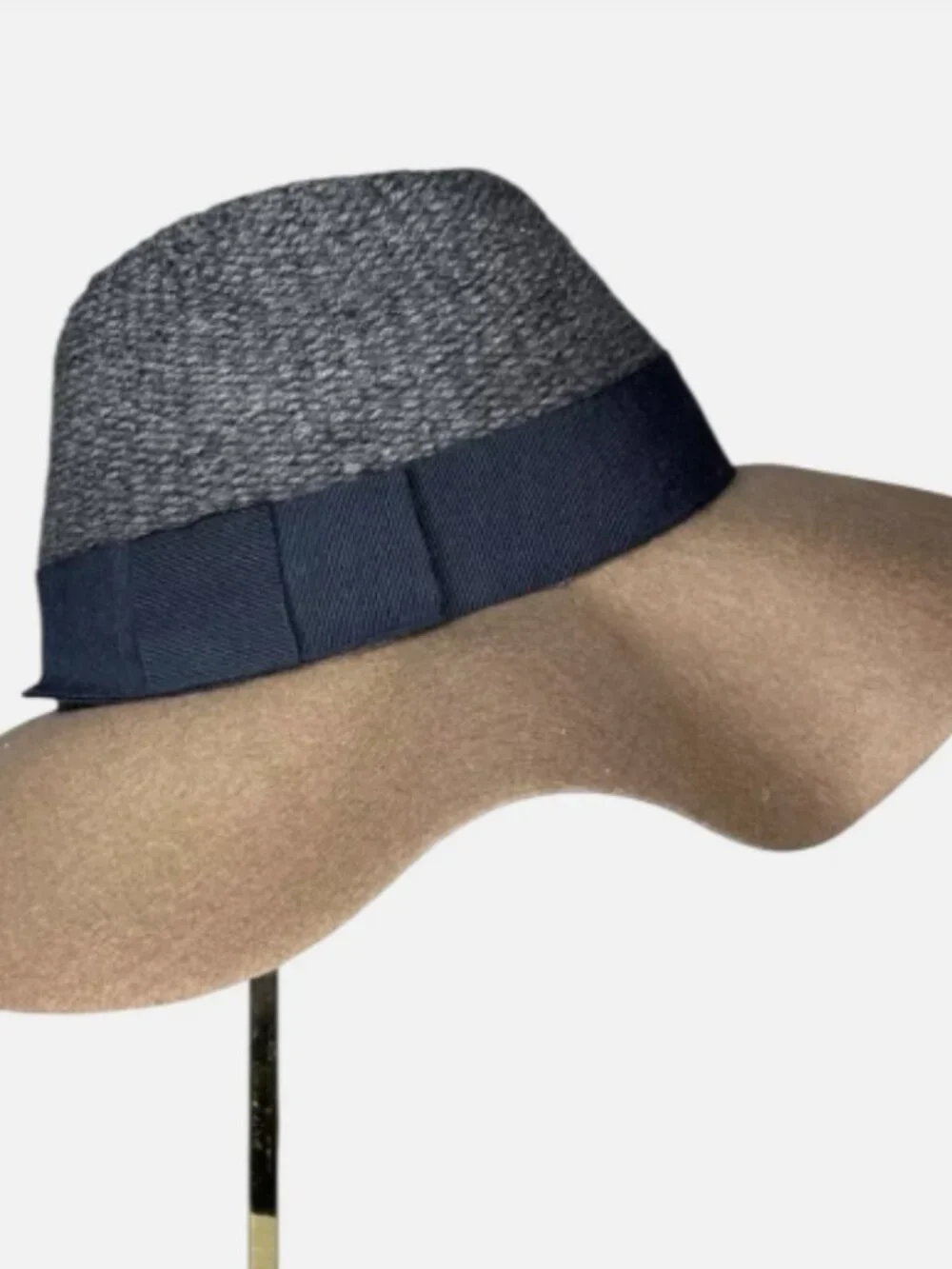 Maison Michel Bettina Wool Mohair Wide Brim Fedora
